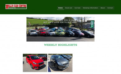 hallscarcentre.co.uk screenshot