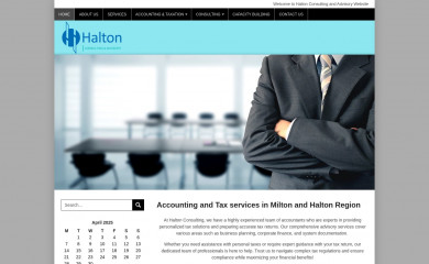 haltonconsulting.com screenshot