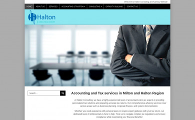 haltonconsulting.com screenshot