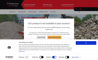 hammbreaker.com screenshot