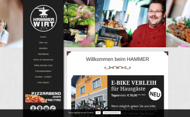 hammerwirt.at screenshot