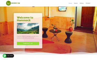hammockkodaikanal.com screenshot