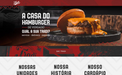 hamburgueriatradi.com.br screenshot