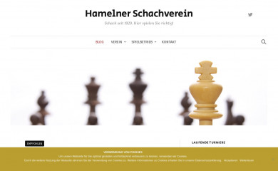 hamelnerschachverein.de screenshot