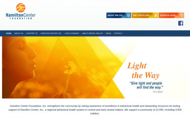 hamiltoncenterfoundation.org screenshot