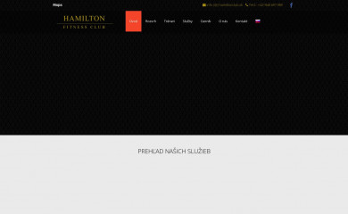 hamiltonclub.sk screenshot
