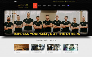 hamiltonclub.sk screenshot