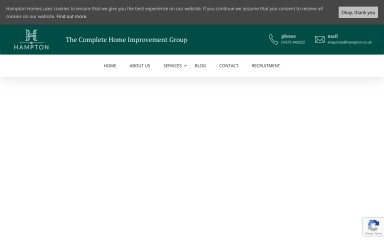 hampton.co.uk screenshot