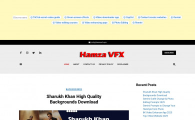 hamzavfx.pro screenshot