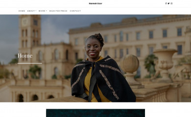 hannahuzor.com screenshot