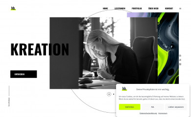 hannebetting.design screenshot