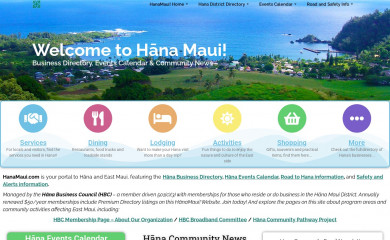 hanamaui.com screenshot