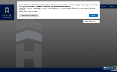 hancockclaims.com screenshot