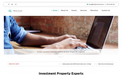 handyinvestor.com.au screenshot