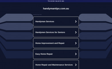 handymantips.com.au screenshot