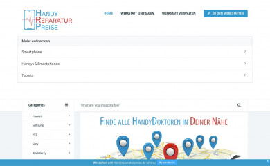 handyreparaturpreise.de screenshot