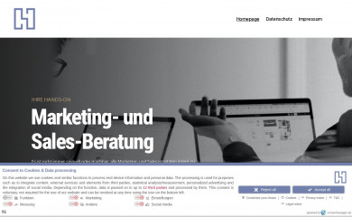 hands-on-consulting.eu screenshot