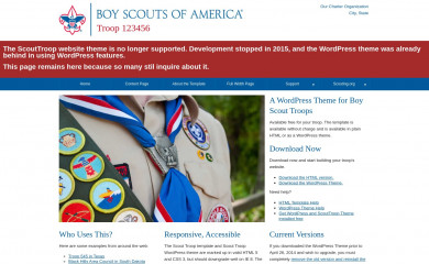 http://handsomeweb.com/scouts screenshot