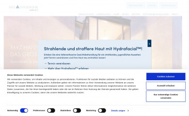 hansaklinik.de screenshot