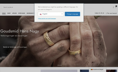 hansnagy.be screenshot