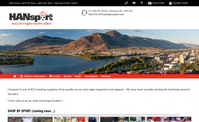 hansport.com screenshot