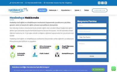 hasbahceozelegitim.com screenshot
