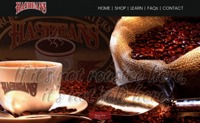hasbeans.ca screenshot