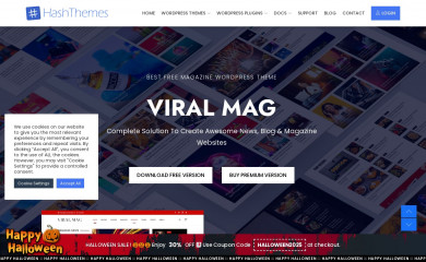 https://hashthemes.com/wordpress-theme/viral-mag/ screenshot