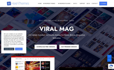 https://hashthemes.com/wordpress-theme/viral-mag/ screenshot