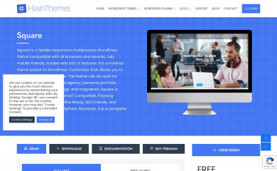 https://hashthemes.com/wordpress-theme/square/ screenshot