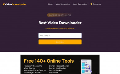 hashvideodownloader.com screenshot