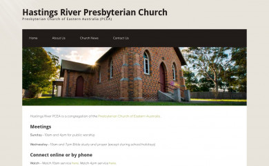 hastingspcea.org.au screenshot