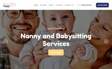 Happy Baby Child Theme screenshot