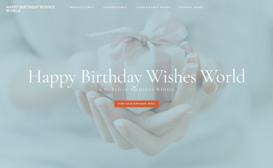 http://happybirthdaywishesworld.com screenshot