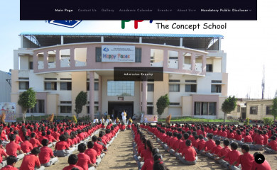 happyfaces.edu.in screenshot