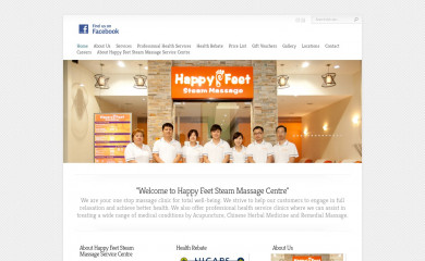 happyfeetsteam.com screenshot