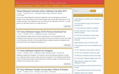 http://happyhalloweencostumeideas.com screenshot