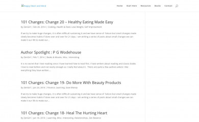happyheartandmind.com screenshot