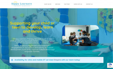 happylearnersot.com.au screenshot