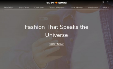 happysimus.shop screenshot