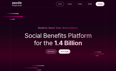 haqdarshak.com screenshot