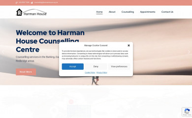 harmanhouse.org.uk screenshot