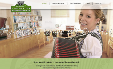 harmonikaland.at screenshot