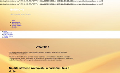 harmonyoz.sk screenshot