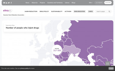 harmreductioneurasia.org screenshot