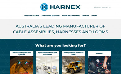 harnex.com.au screenshot