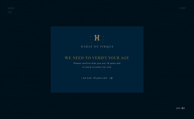 haraswines.com screenshot