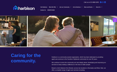 harbison.org.au screenshot