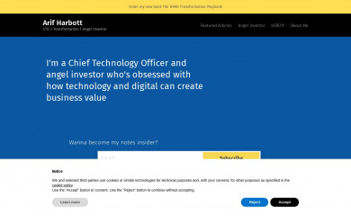 harbott.com screenshot