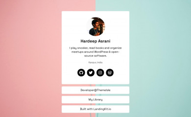 hardeepasrani.com screenshot